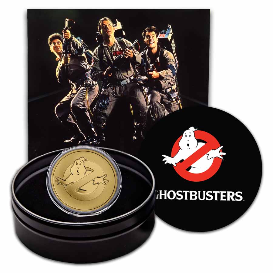 2024 Niue 1 oz Gold $250 Ghostbusters 40th (w/ Tin & COA) | eBay